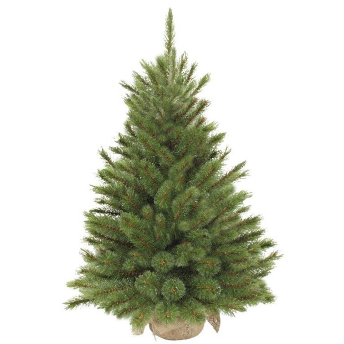 Kerstboom Forest frosted met jute groen 90 cm - TRIUMPH TREE Kerstboom Forest frosted met jute groen 90 cm - TRIUMPH TREE