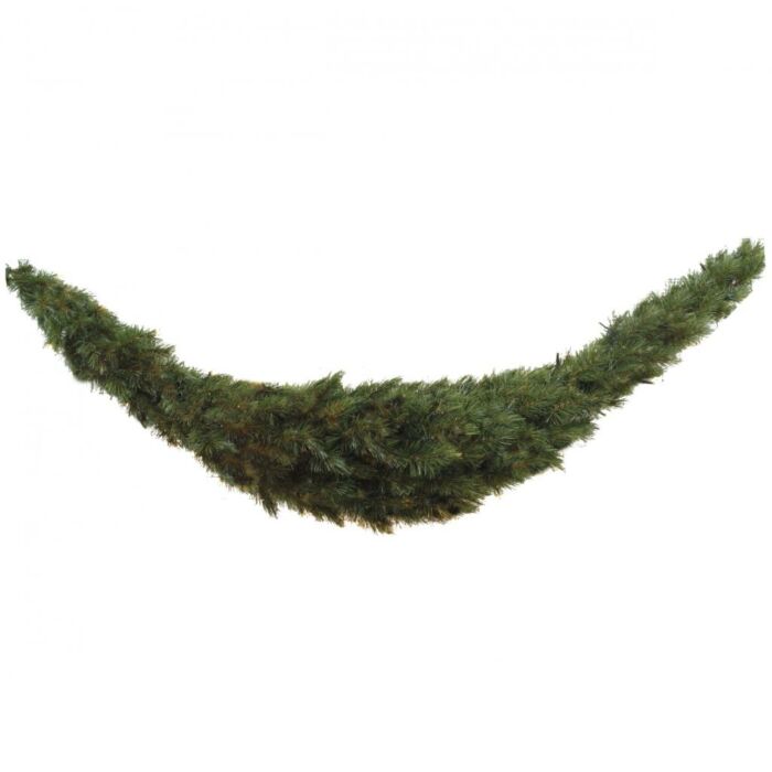 Forest frosted swag grun - l180cm