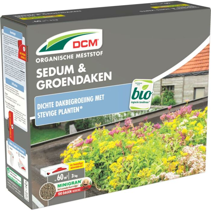Dünger Sedum & Dachbegrünung 3 kg - DCM
