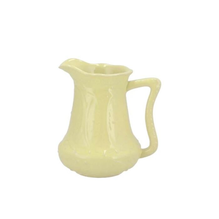 Vase can you feel it gelb 14 cm