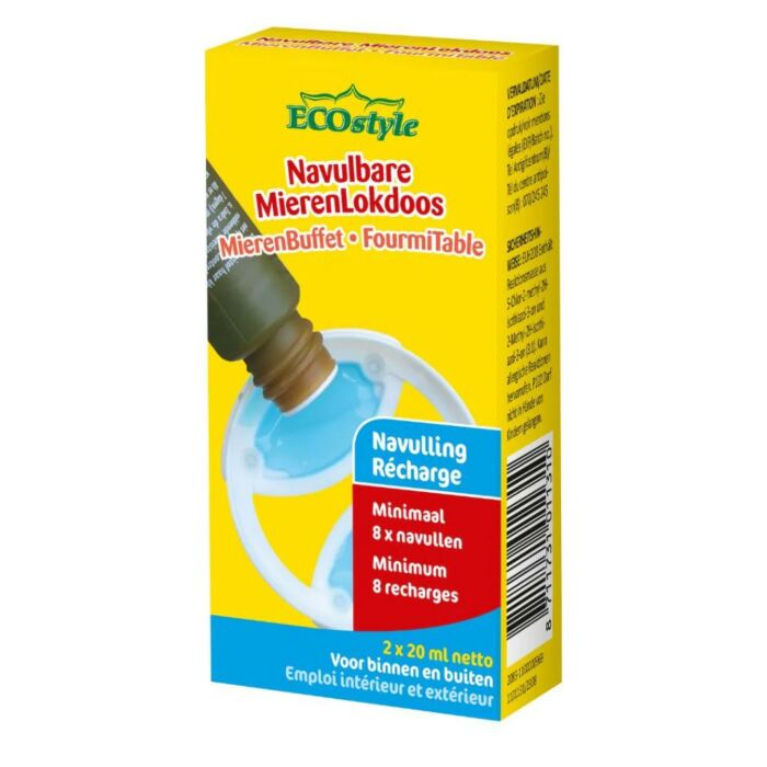 Nachfüllpackung Ameisenkasten 2 x 20 ml - Ecostyle
