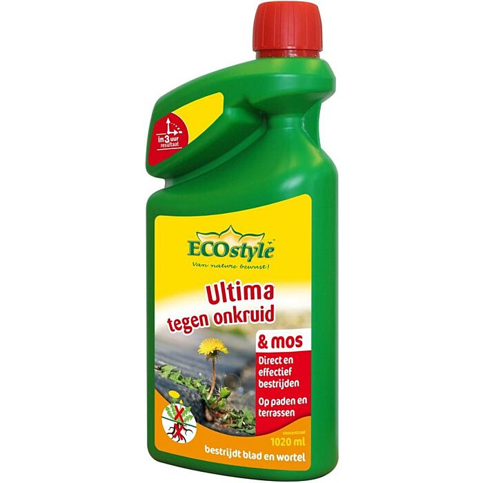 Ultima Unkraut & Moos – Konzentrat – 1020 ml – Ecostyle