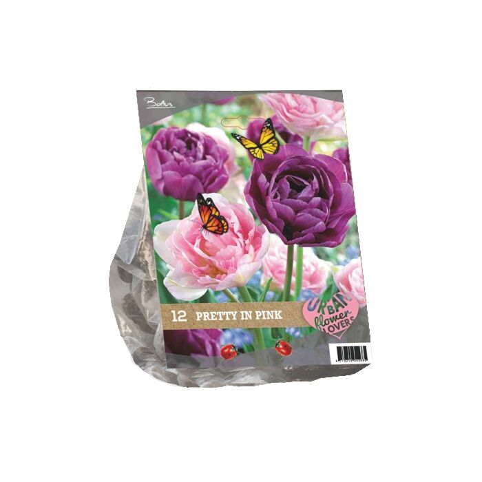 Urban Flowers - Pretty in Pink per 12 Urban Flowers - Pretty in Pink per 12