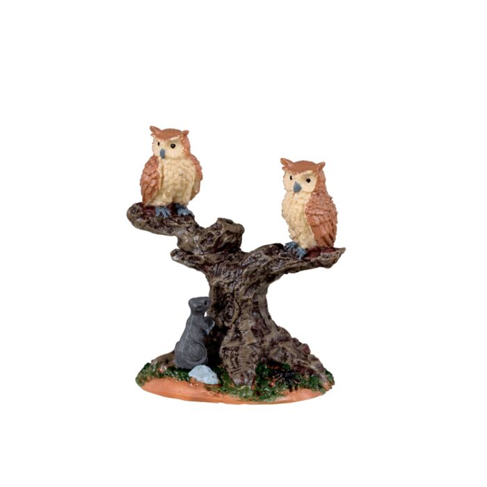 Lemax Spooky Owls