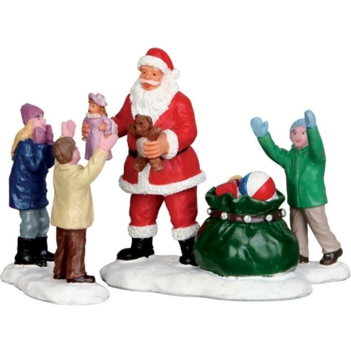 Lemax It'S Santa! Set mit 3