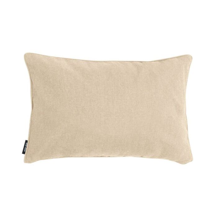 Dekokissen Canvas beige 50 x 30 cm - Madison