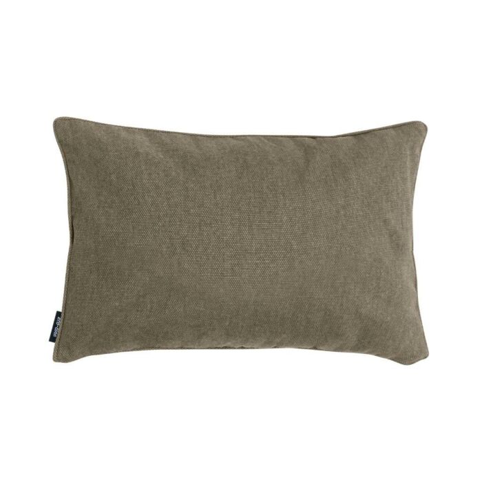 Dekokissen Canvas taupe 50 x 30 cm - Madison