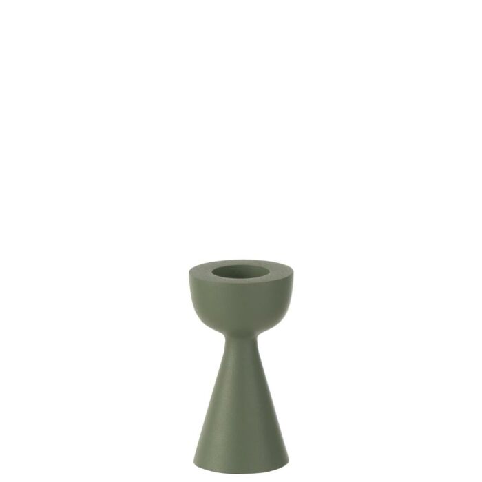 Kerzenständer Kegel grün 13 cm Kerzenständer Kegel grün 13 cm