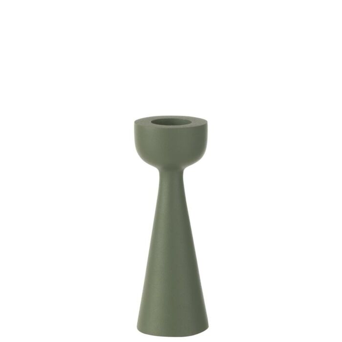 Kerzenständer Kegel grün 21 cm Kerzenständer Kegel grün 21 cm