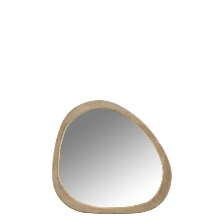 Spiegel asymmetrisch Mangoholz 64 cm Spiegel asymmetrisch Mangoholz 64 cm
