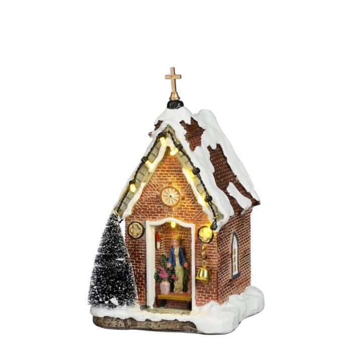 Chapel with Maria battery operated 17 cm - Luville
