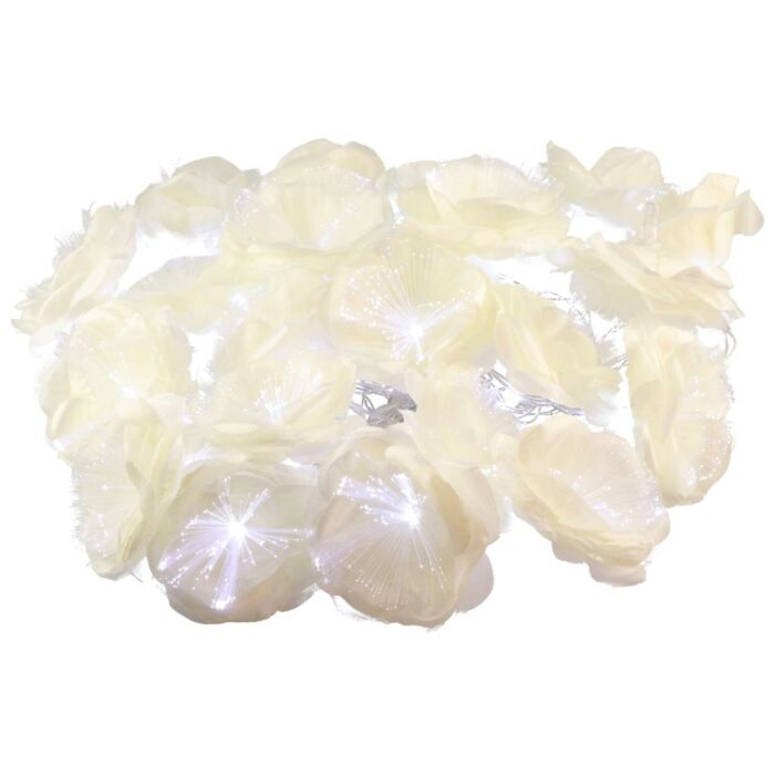 Roses Flower 20LED Blumengirlande weiß 600 cm Roses Flower 20LED Blumengirlande weiß 600 cm