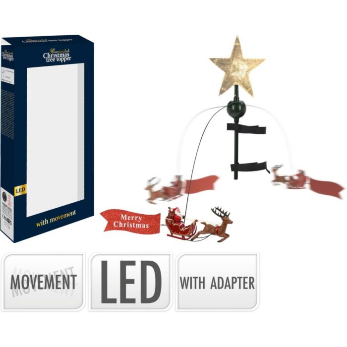 Bewegliche LED-Spitze mit Stern 