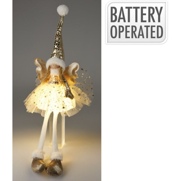 Engelmädchen LED gold 60 cm Engelmädchen LED gold 60 cm