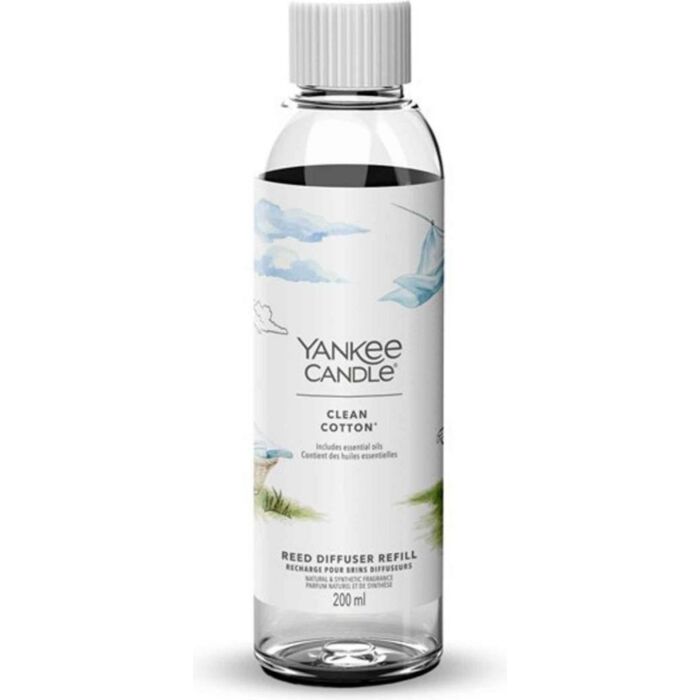 Duftstäbchen refill Clean Cotton Signature Reed Diffuser - Yankee Candle
