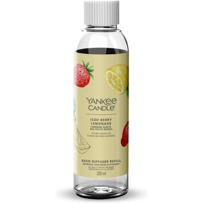 Duftstäbchen refill Iced Berry Lemonade Signature Reed Diffuser - Yankee Candle