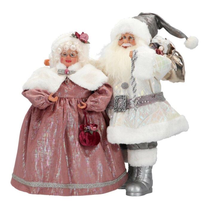 Weihnachtsmann mit Frau Weihnachtsmann 46 cm Weihnachtsmann mit Frau Weihnachtsmann 46 cm