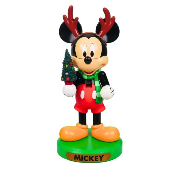 Mickey with Tree Nutcracker 15 cm - Kurt Adler Mickey with Tree Nutcracker 15 cm - Kurt Adler