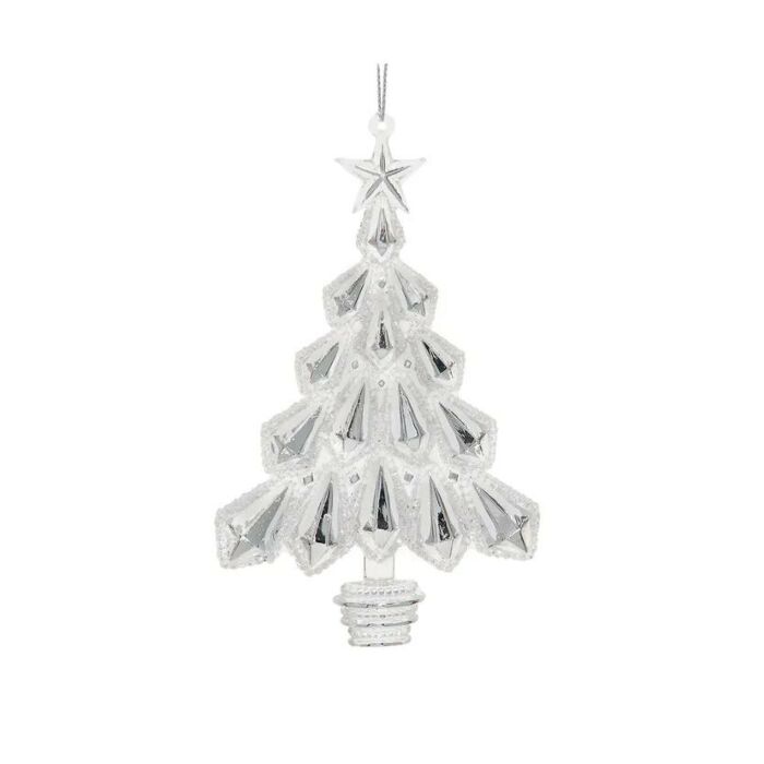 Christmas Tree with Glitter Ornament 15 cm - Kurt Adler Christmas Tree with Glitter Ornament 15 cm - Kurt Adler