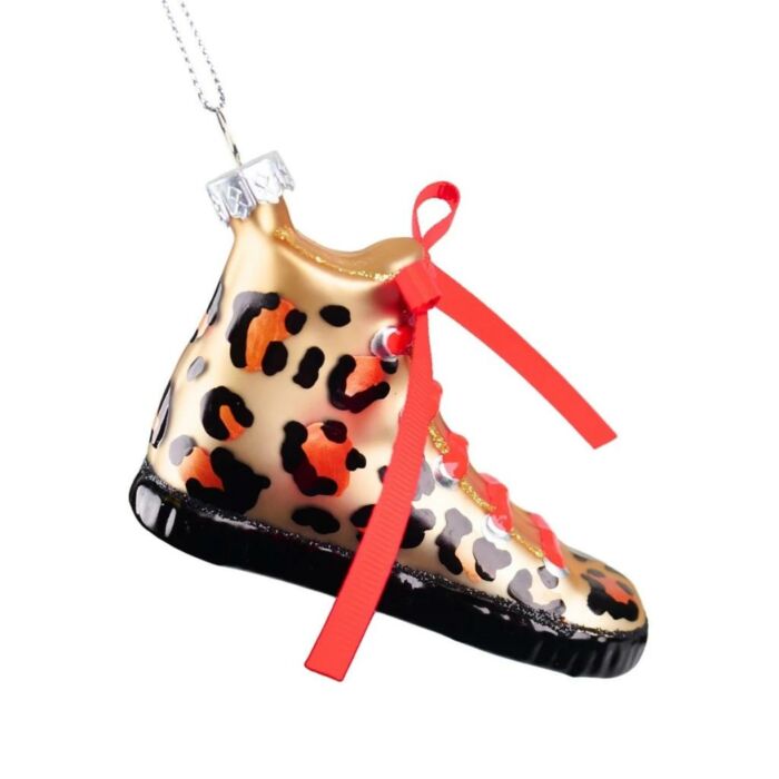 Leopard Shoes Ornament 7 cm - Kurt Adler Leopard Shoes Ornament 7 cm - Kurt Adler