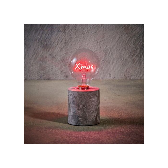 Tischlampe Xmas rot batteriebetrieben 18 cm - Luca Lighting Tischlampe Xmas rot batteriebetrieben 18 cm - Luca Lighting