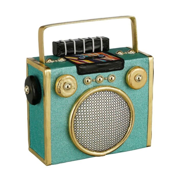 Deko-Radio grün 30 cm - House of Seasons