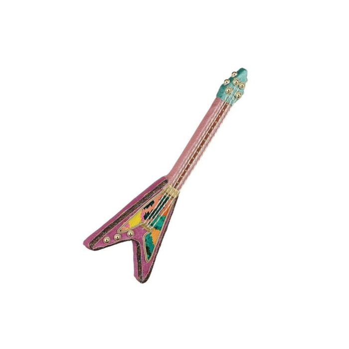 Dekoration Gitarre rosa 38 cm - House of Seasons