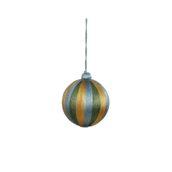 Jolly ornament Weihnachtskugel recyceltes Plastik blau Ø 10 cm - House of Seasons Jolly ornament Weihnachtskugel recyceltes Plastik blau Ø 10 cm - House of Seasons