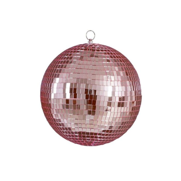 Ornament spiegel Weihnachtskugel rosa Ø 25 cm - House of Seasons Ornament spiegel Weihnachtskugel rosa Ø 25 cm - House of Seasons