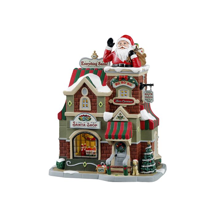 Lemax The Santa Shop Incl, mit Adapter Lemax The Santa Shop Incl, mit Adapter