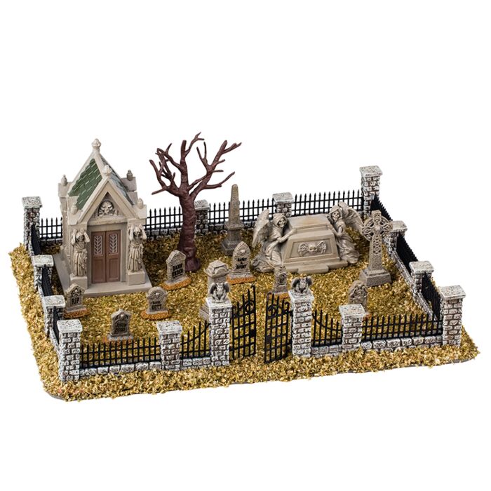 Lemax Haunted Souls Graveyard, set of 14