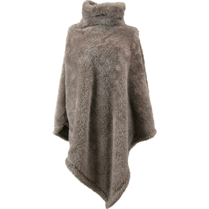 Poncho Dara 80 x 75 cm taupe - Unique Living
