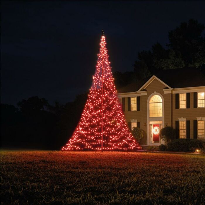 Fahnenmast Weihnachtsbaum Smart Magic 1152LED 6 Meter - Fairybell Fahnenmast Weihnachtsbaum Smart Magic 1152LED 6 Meter - Fairybell