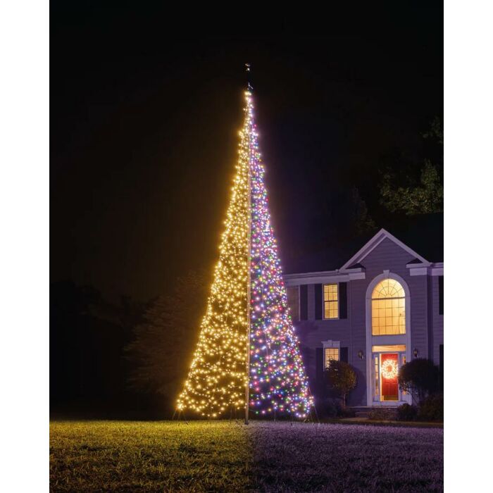 Fahnenmast-Weihnachtsbaum Luminous Switch 2000 LED 6 Meter – Fairybell Fahnenmast-Weihnachtsbaum Luminous Switch 2000 LED 6 Meter – Fairybell