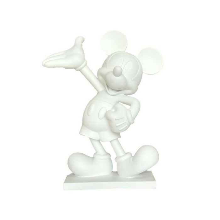 Gartenskulptur Mickey Mouse weiß 47 cm - Disney Gartenskulptur Mickey Mouse weiß 47 cm - Disney