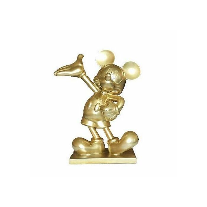Gartenskulptur Mickey Mouse gold 45 cm - Disney Gartenskulptur Mickey Mouse gold 45 cm - Disney