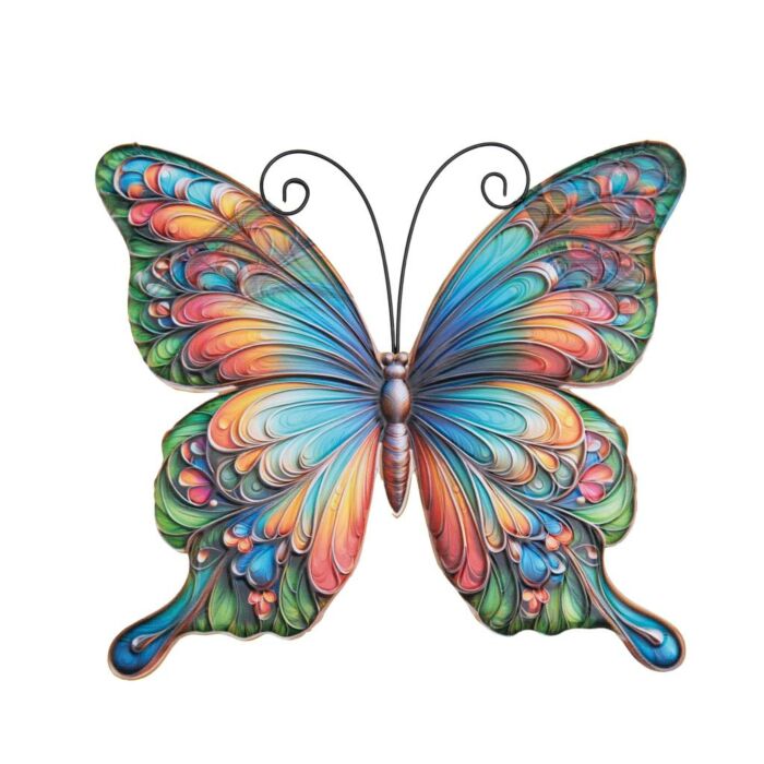 Wanddeko Metall Schmetterling L 29,5 cm Wanddeko Metall Schmetterling L 29,5 cm