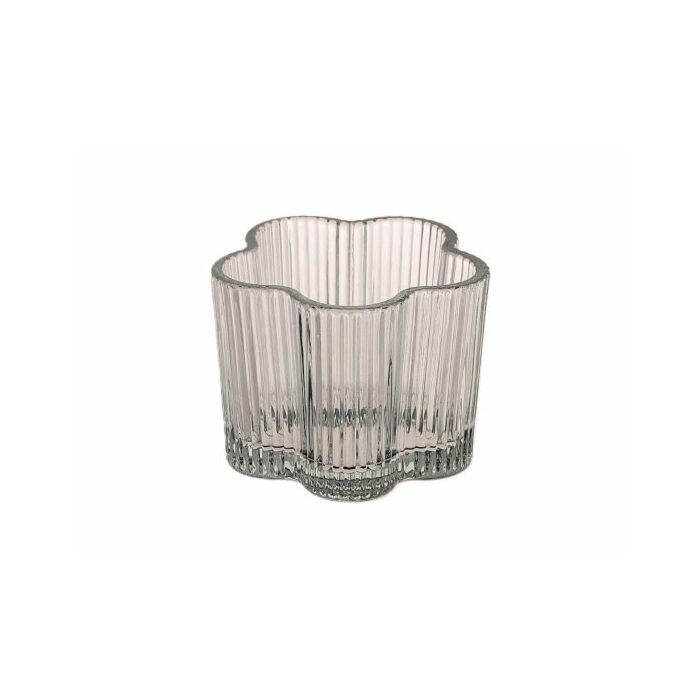 Teelicht Floresk weiß Ø 7,7 cm - HBX Teelicht Floresk weiß Ø 7,7 cm - HBX
