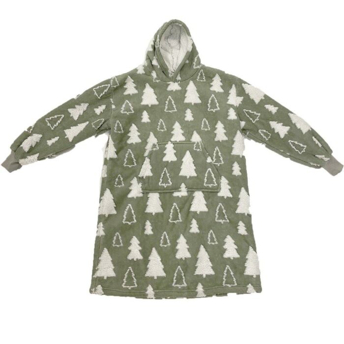 Hoodie Pine Weihnachtsbaum grün 