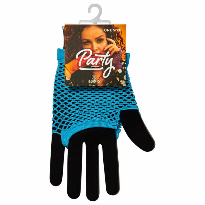 Neth Handschuh kurz blau Neth Handschuh kurz blau