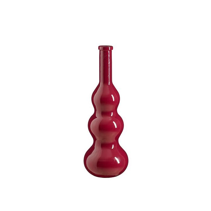 Vase Benito aus recyceltem Glas rosa 75 cm - Mica Vase Benito aus recyceltem Glas rosa 75 cm - Mica