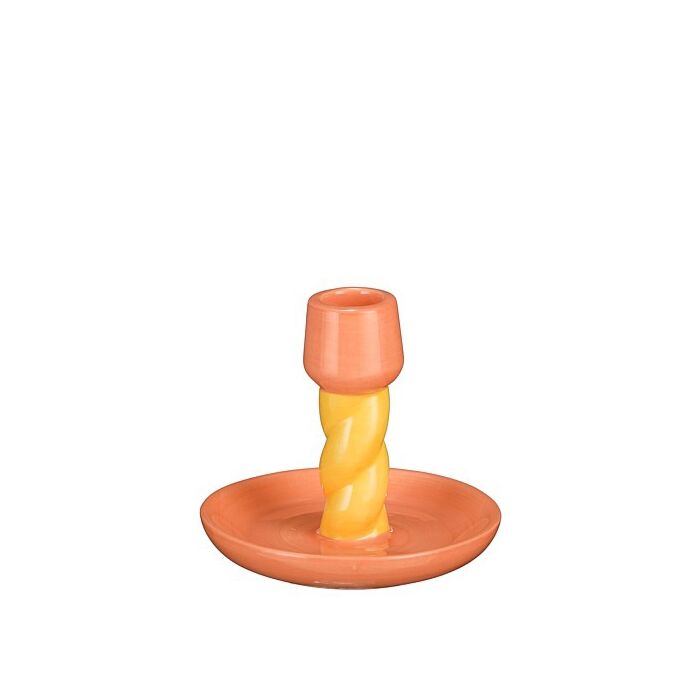 Kerzenleuchter orange 11 cm - Mica Kerzenleuchter orange 11 cm - Mica