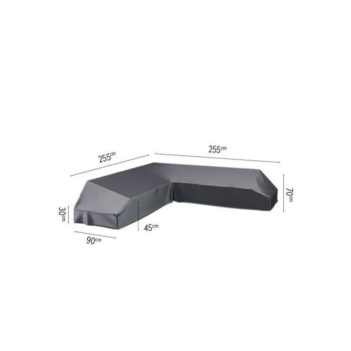 Abdeckung für Lounge-Plattform L 255 cm schwarz - Platinum Abdeckung für Lounge-Plattform L 255 cm schwarz - Platinum