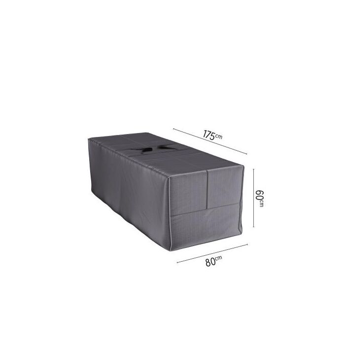 Kissenhülle 175 x 80 schwarz - Platinum