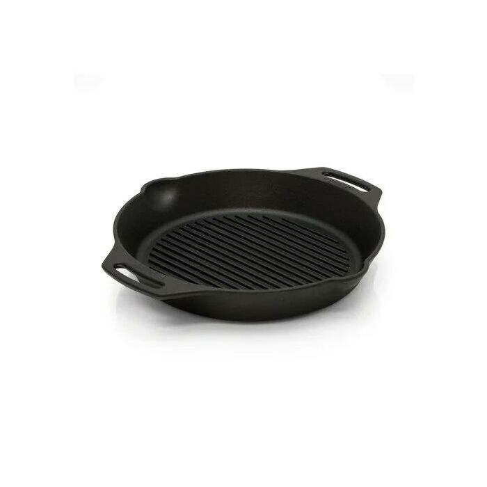 Gusseiserne Grillpfanne 2 Griffe 30 cm - Petromax