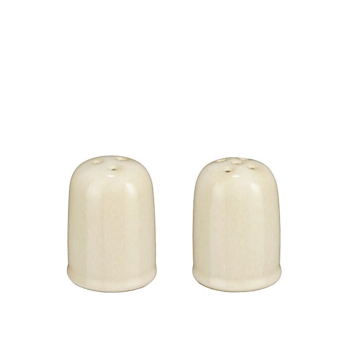 Racco Salz- und Pfefferstreuer beige 2 Stück Ø 4,5 cm - Mica