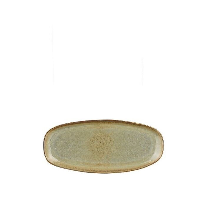 Racco Teller oval grün 27 cm - Mica