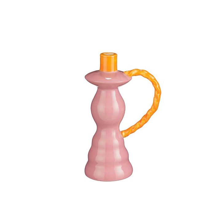 Kerzenständer Viva rosa 27 cm - Mica