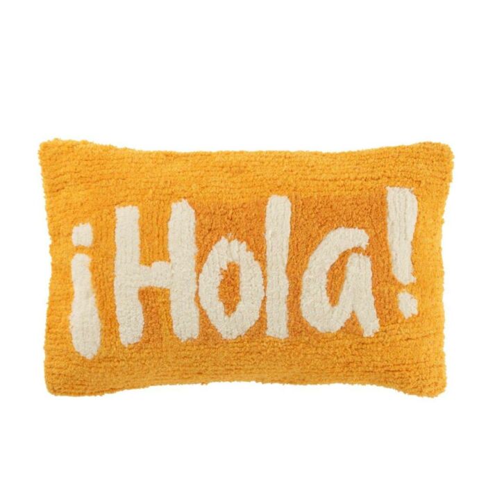 Kissen Hola Baumwolle orange 50 cm
