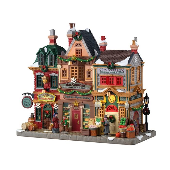 Lemax Mrs. Cratchit's Christmas Shoppes, mit Adapter